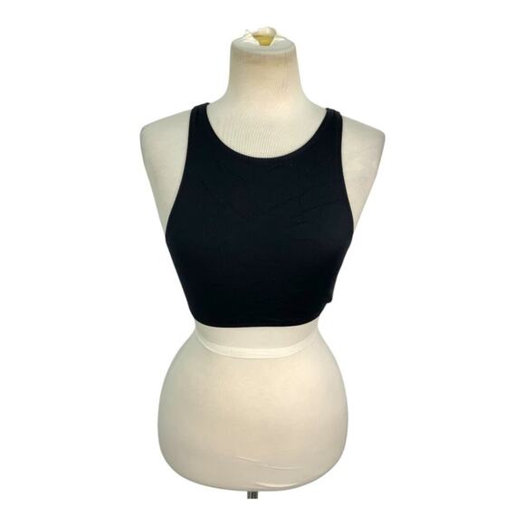 Billabong A/Div High Neck Bikini Top Black Size Medium NWT $79 MSRP - Picture 2 of 9